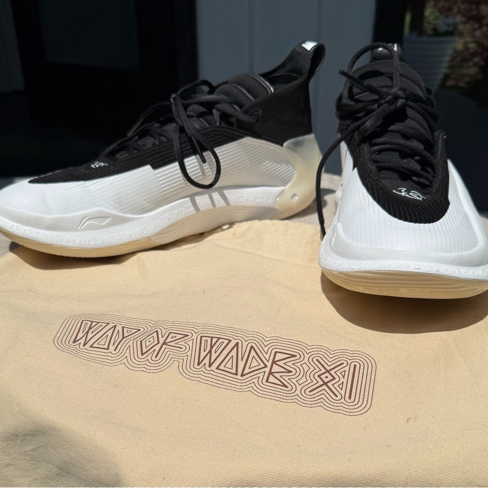 Black and White Athletic Sneakers